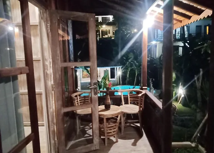 Wooden House And *